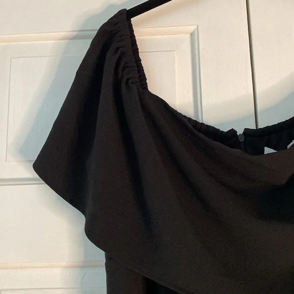 Charles Henry Off Shoulder Little Black Dress Size 2X New‎ with Tags Mini Dress - Picture 6 of 11
